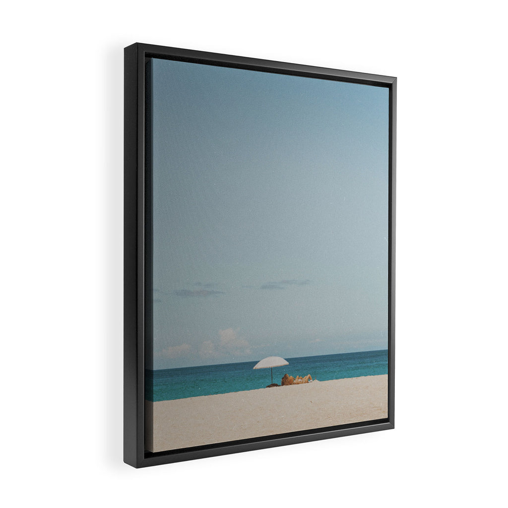summer beach ii Framed Canvas Print Gallery Image 2