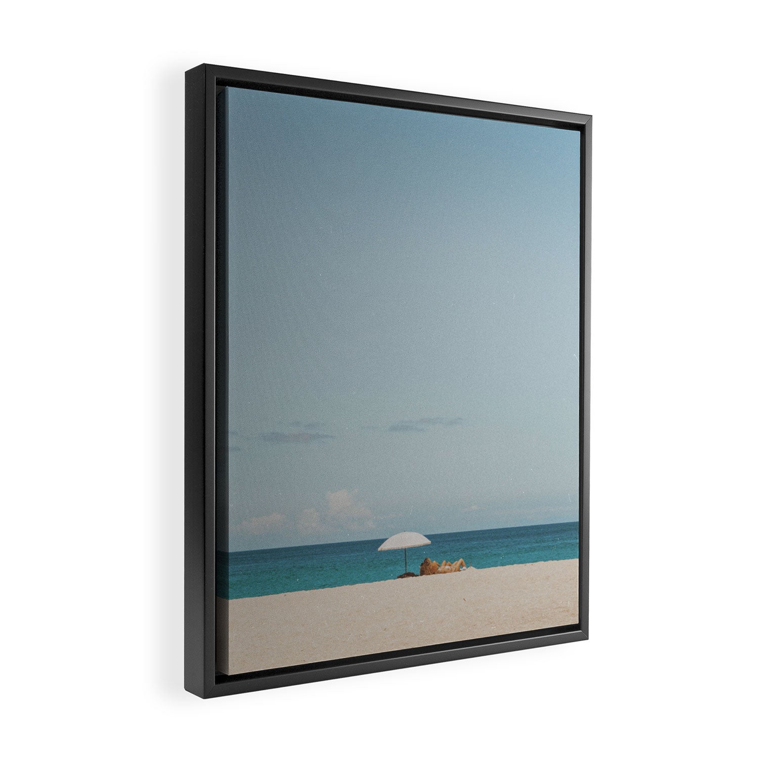 summer beach ii Framed Canvas Print Gallery Image 2