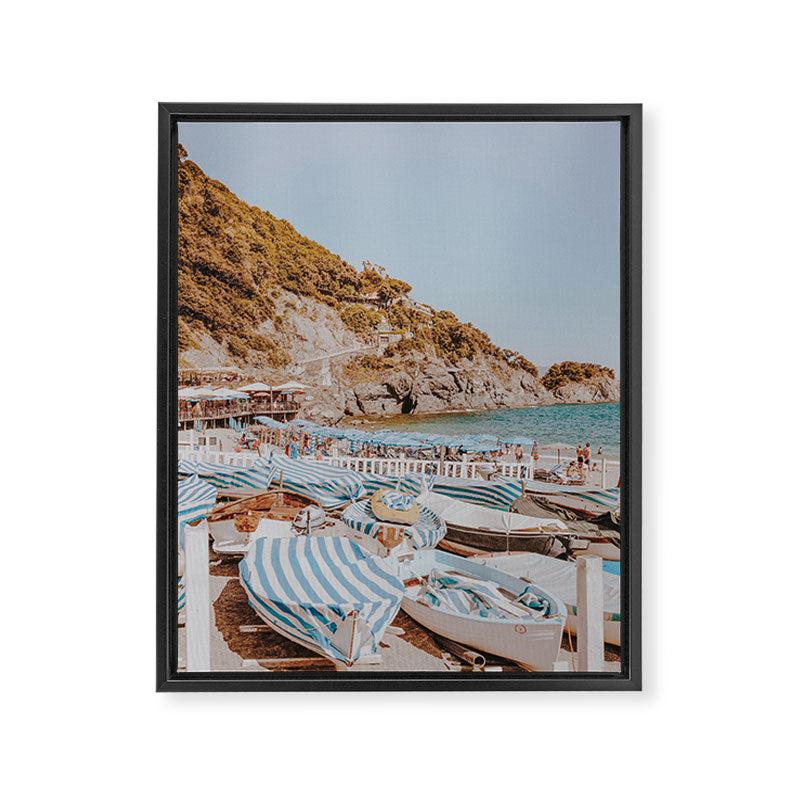 summer beach xix Framed Canvas Print Gallery Image 6