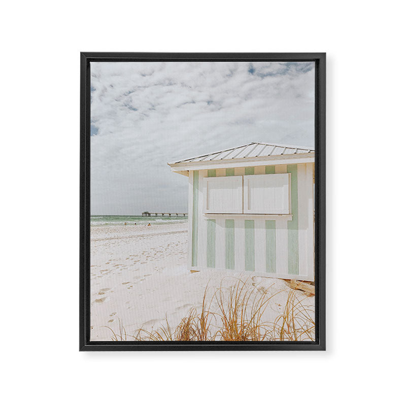 summer beach xxiii Framed Canvas Print Gallery Image 6