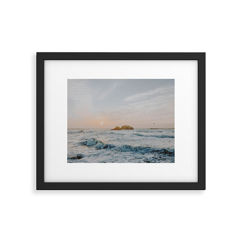 summer sunset vi / san francisco, california Framed Art Print Gallery Image 5