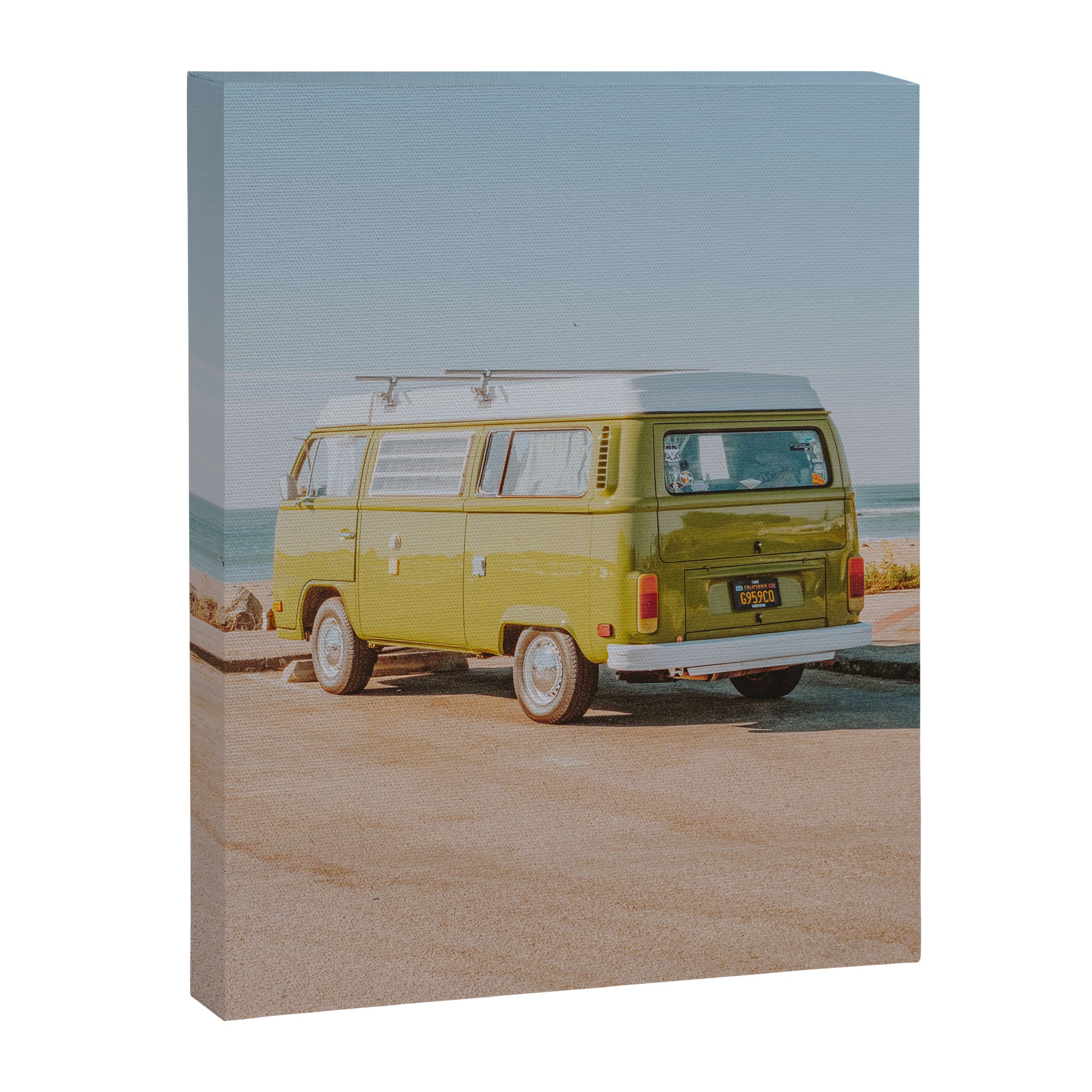 summer van ix / cayucos, california Canvas Print Gallery Image 6
