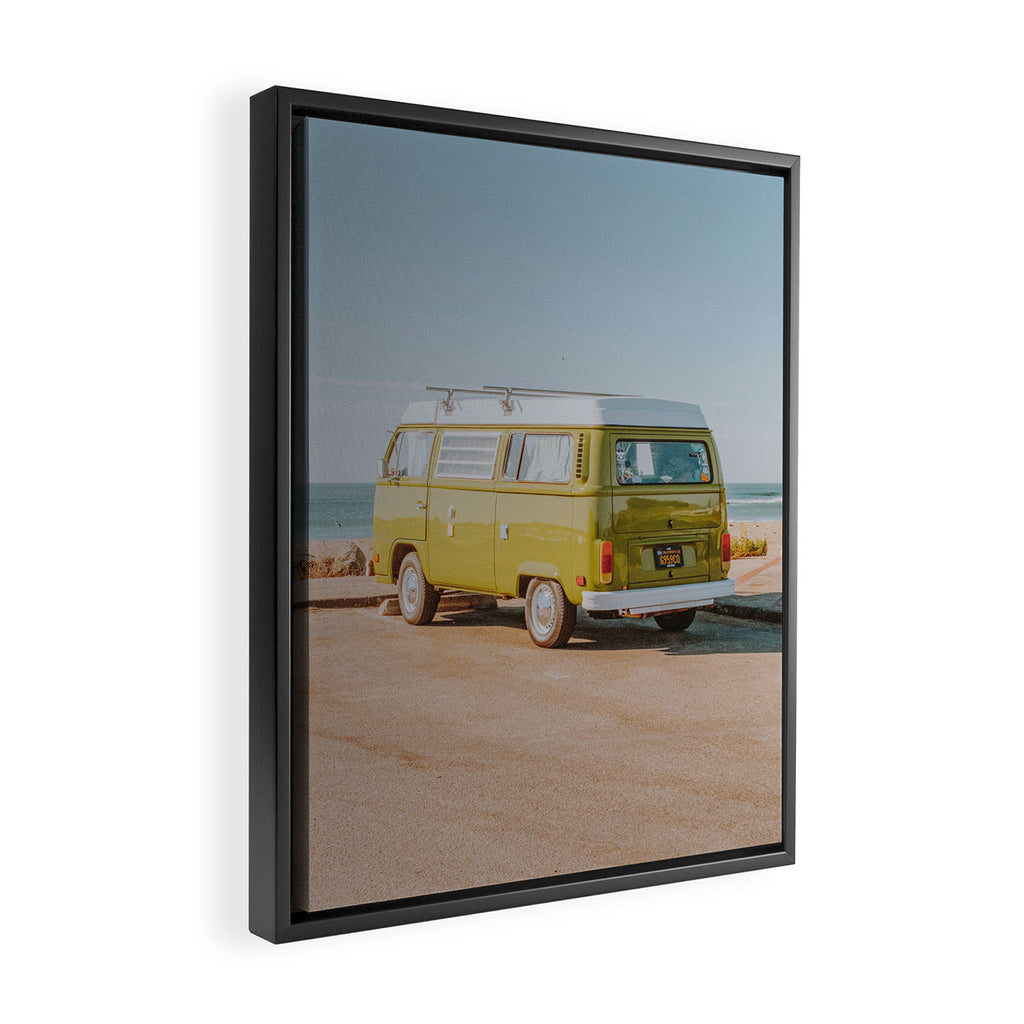 summer van ix / cayucos, california Framed Canvas Print Gallery Image 2