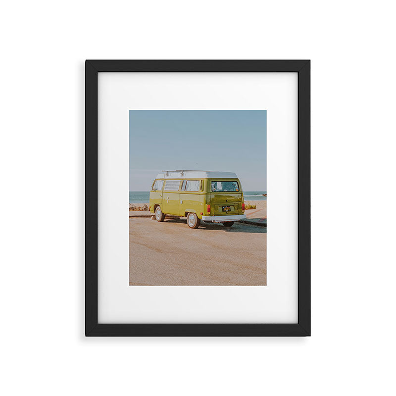summer van ix / cayucos, california Framed Art Print Gallery Image 5