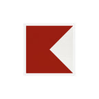 NAUTICAL Boat Flag "B" Art Print Gallery Image 1