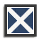 NAUTICAL Boat Flag "M" Framed Art Print Gallery Image 1