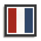 NAUTICAL Boat Flag "T" Framed Art Print Gallery Image 1
