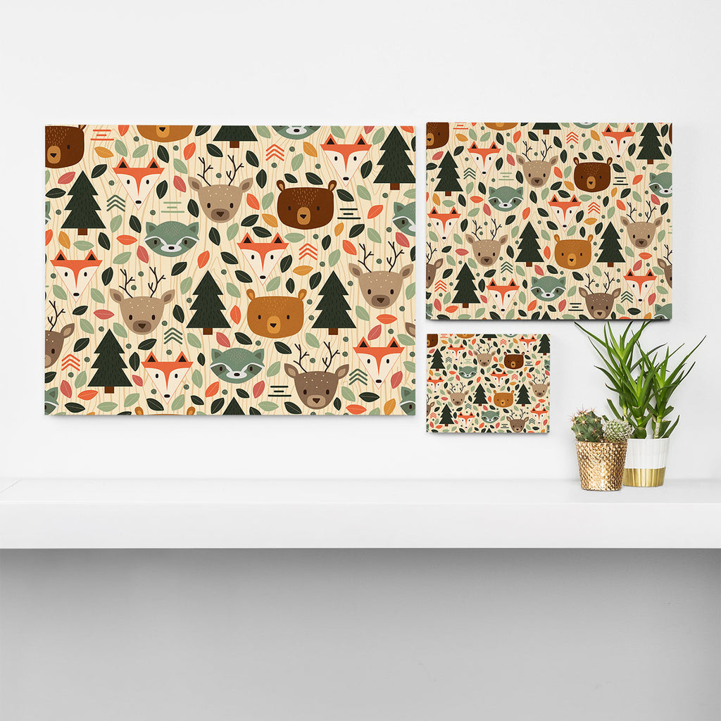 Woodland Creatures Canvas Print Gallery Image 3
