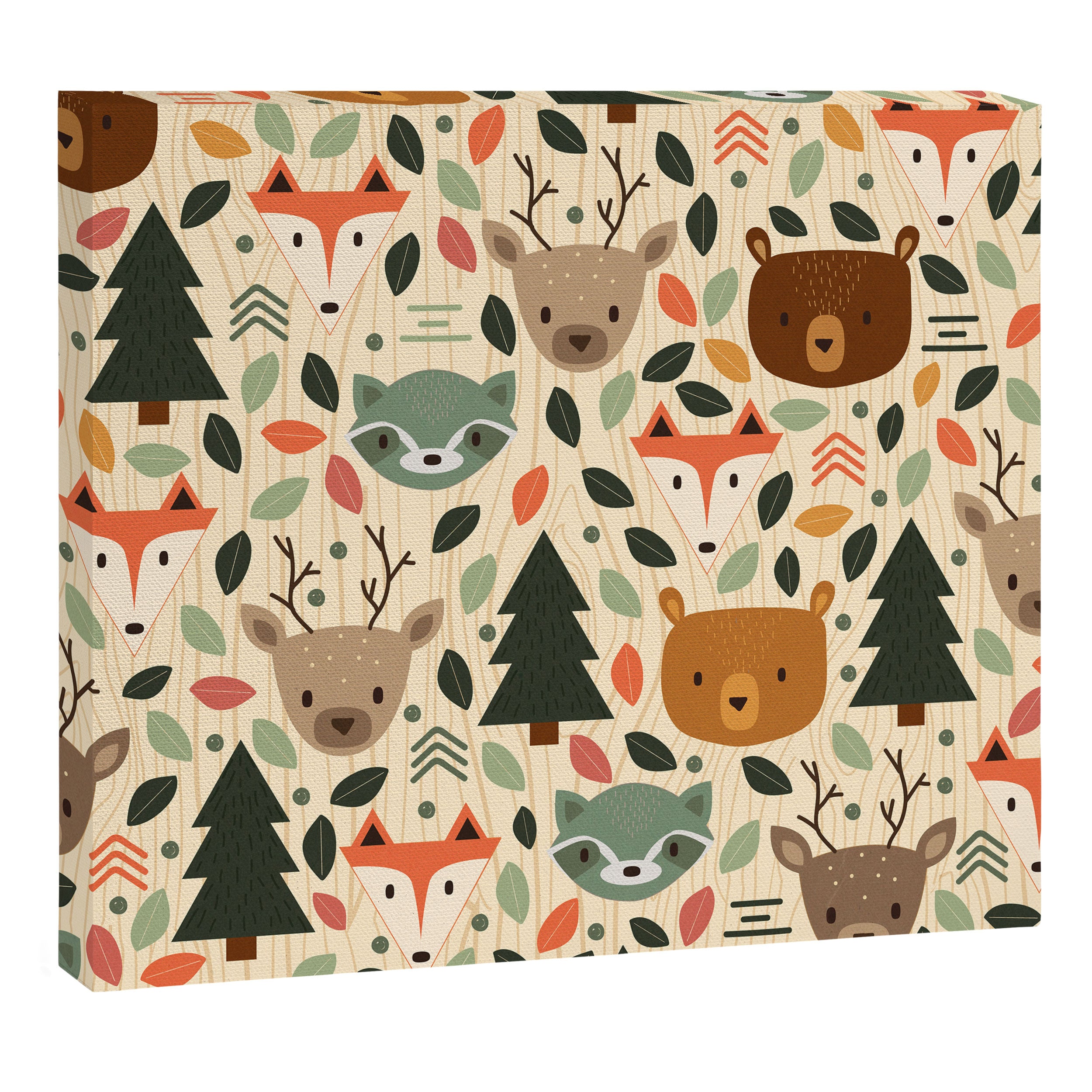 Woodland Creatures Canvas Print Gallery Image 3