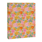 60's Retro Floral Canvas Print Gallery Image 8