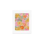 60's Retro Floral Art Print Gallery Image 1