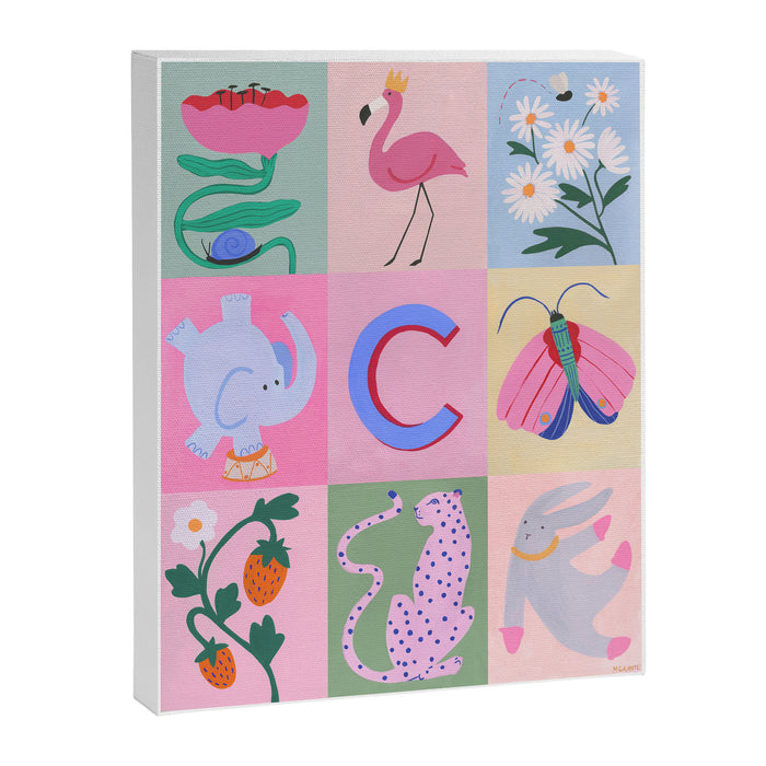Claire Collage Canvas Print Gallery Image 1