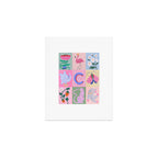 Claire Collage Art Print Gallery Image 1