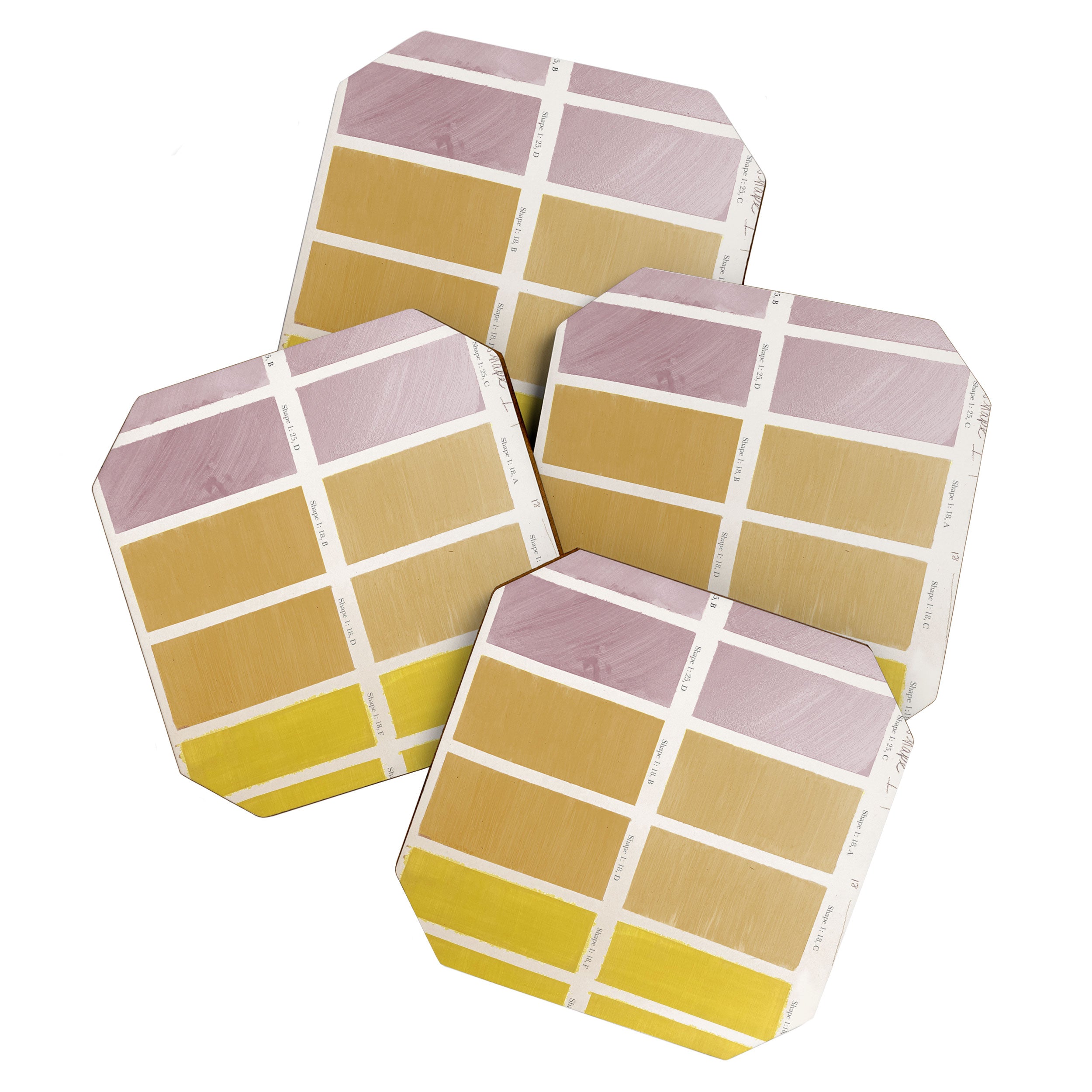 Color Study No. 1 Coaster Gallery Image 1