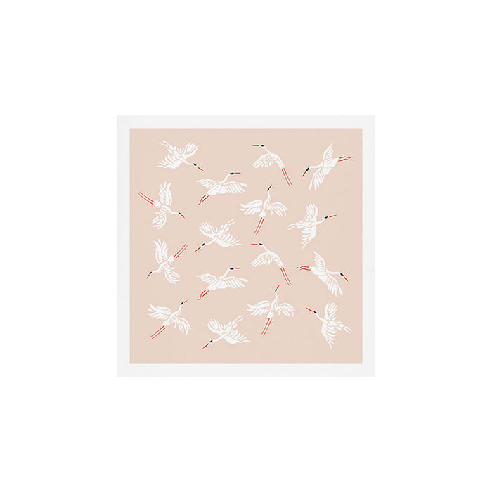 Crane Dance Art Print Gallery Image 1