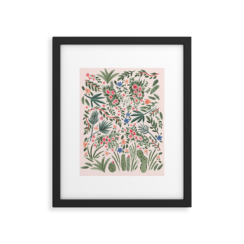Desert Palm Framed Art Print Gallery Image 5