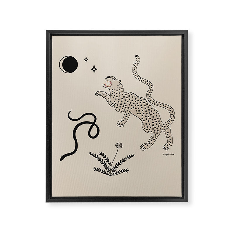 Desert Prey Framed Canvas Print Gallery Image 8