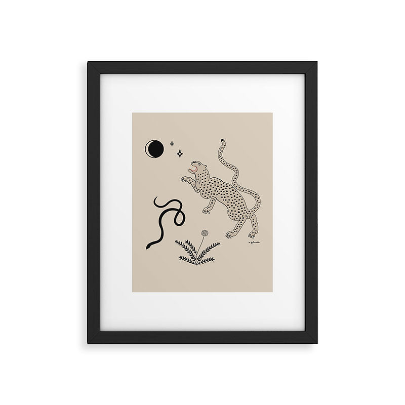 Desert Prey Framed Art Print Gallery Image 4