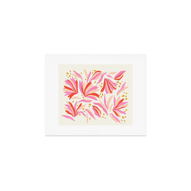 Fanned Floral Art Print Gallery Image 1