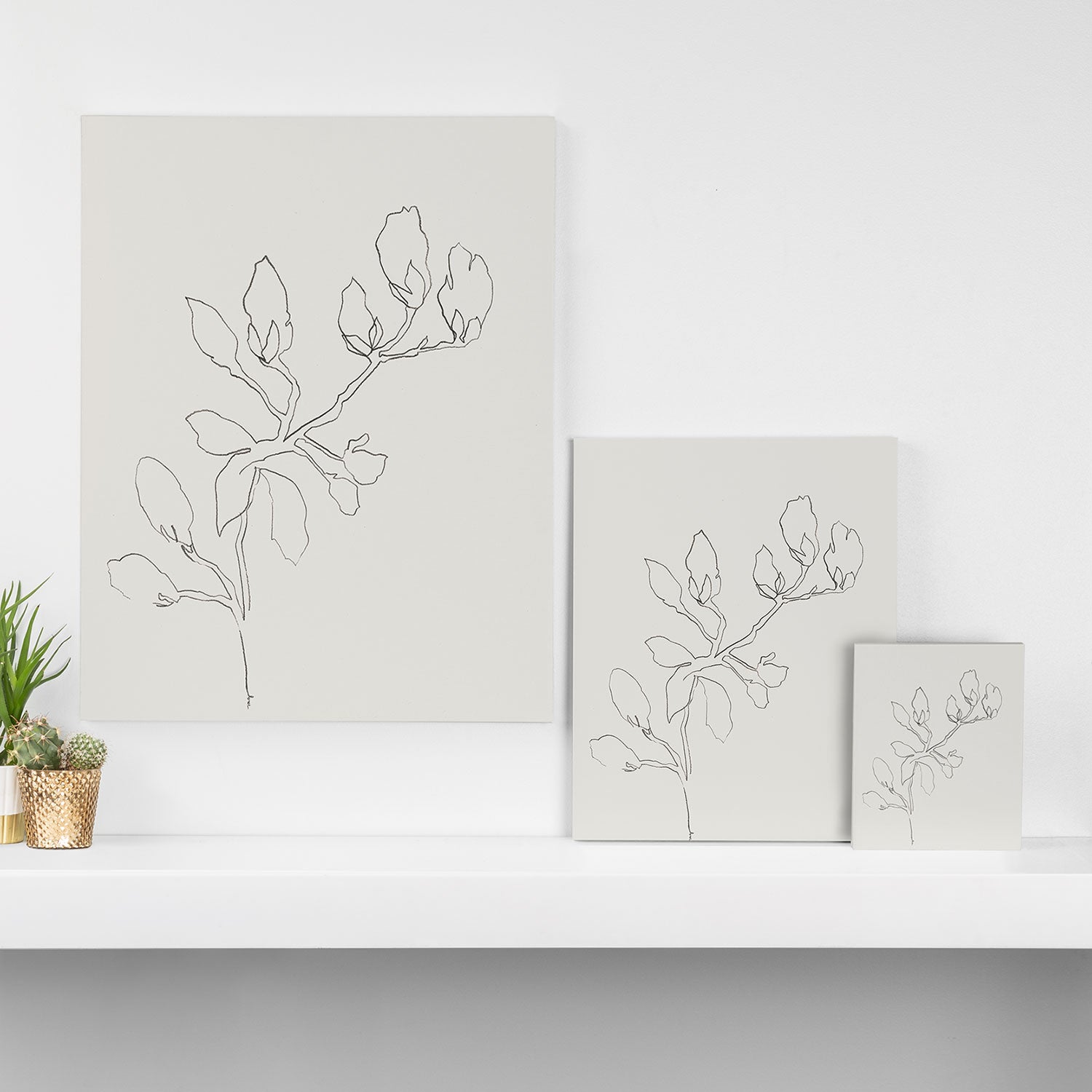 Floral Study No. 3 Canvas Print Gallery Image 3
