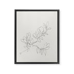 Floral Study no. 4 Framed Canvas Print Gallery Image 6