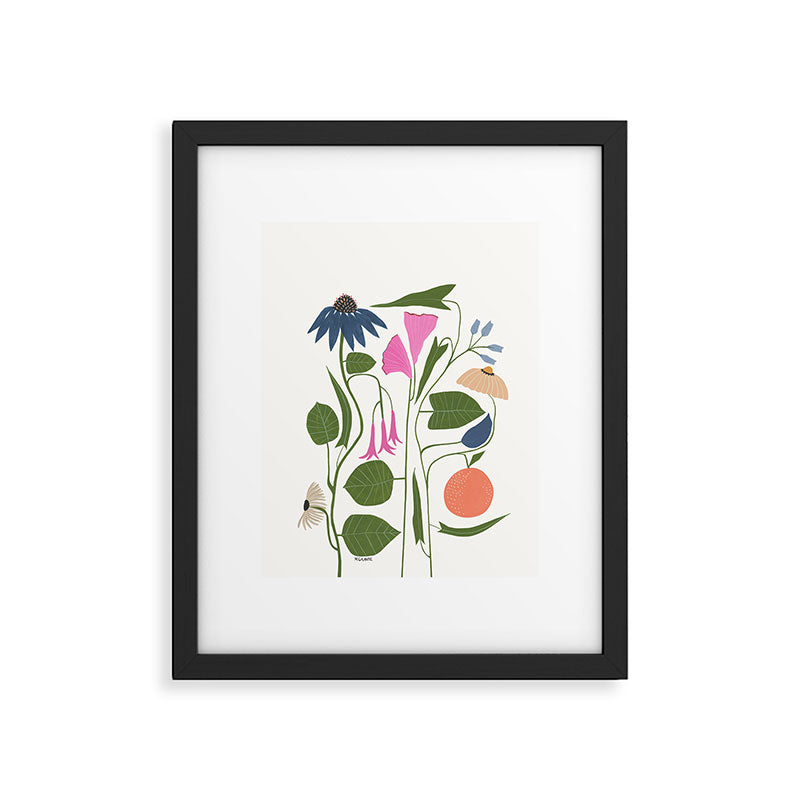 Florence Floral Framed Art Print Gallery Image 5