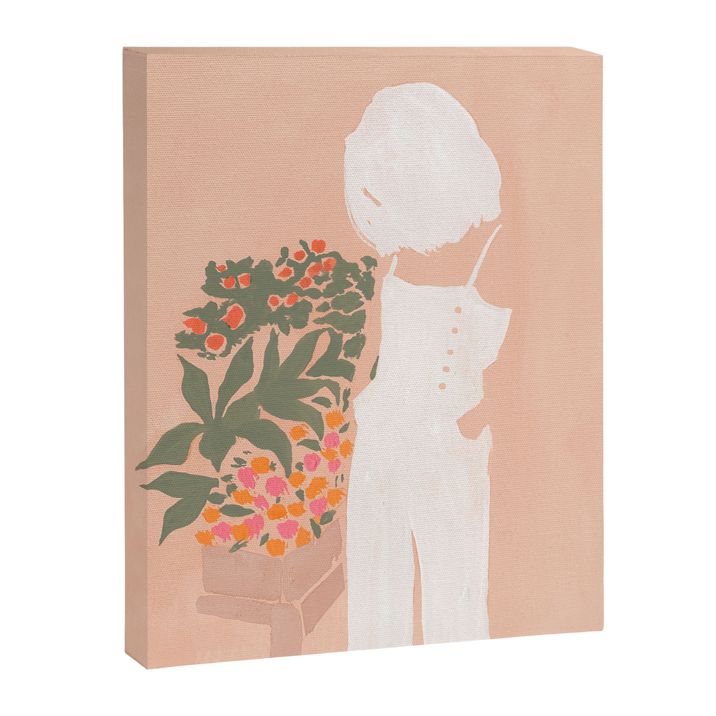 Flower Shoppe Girl Canvas Print Gallery Image 8