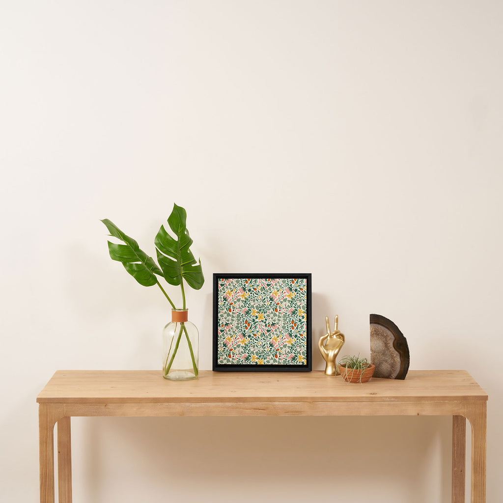 Folklore Vine Framed Canvas Print Gallery Image 3