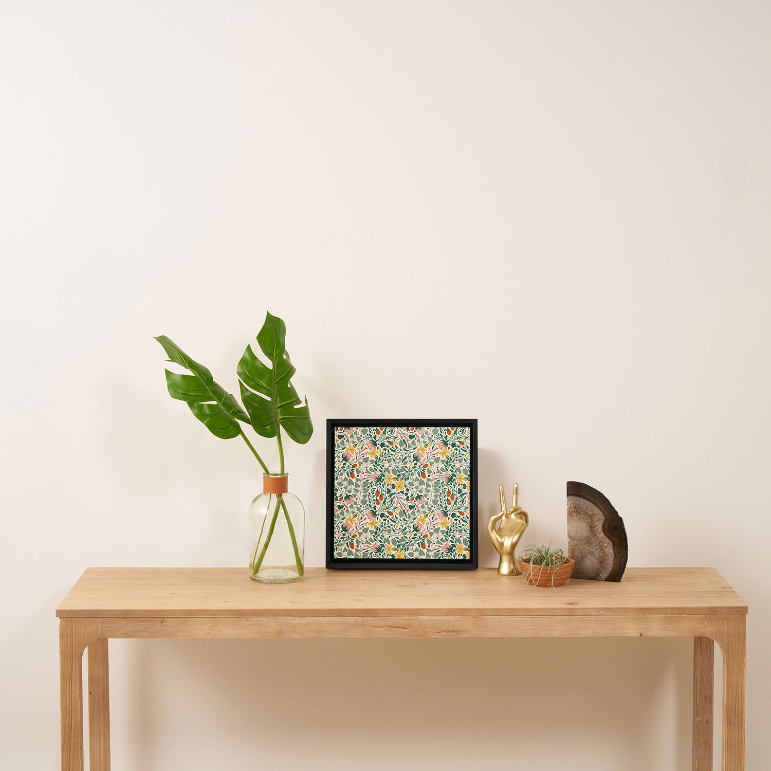 Folklore Vine Framed Canvas Print Gallery Image 3
