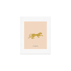 le guépard Art Print Gallery Image 1