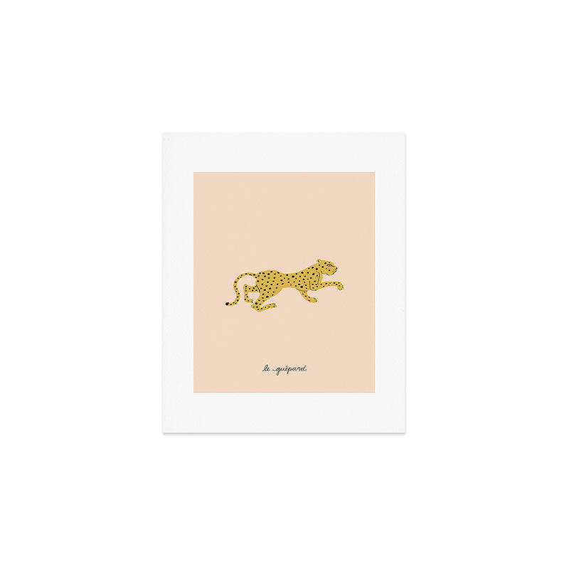 le guépard Art Print Gallery Image 1