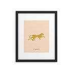 le guépard Framed Art Print Gallery Image 5