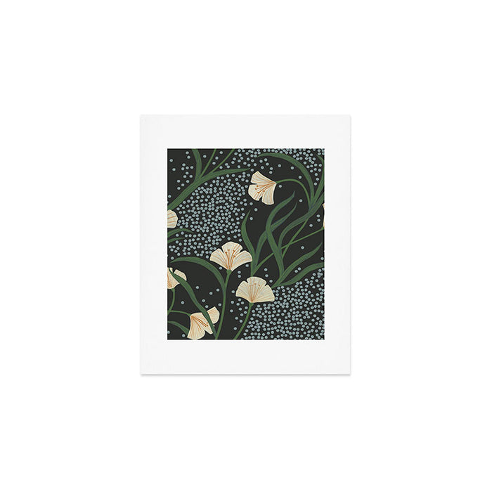 Lily Floral Art Print Gallery Image 1