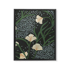Lily Floral Framed Canvas Print Gallery Image 6
