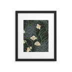 Lily Floral Framed Art Print Gallery Image 5