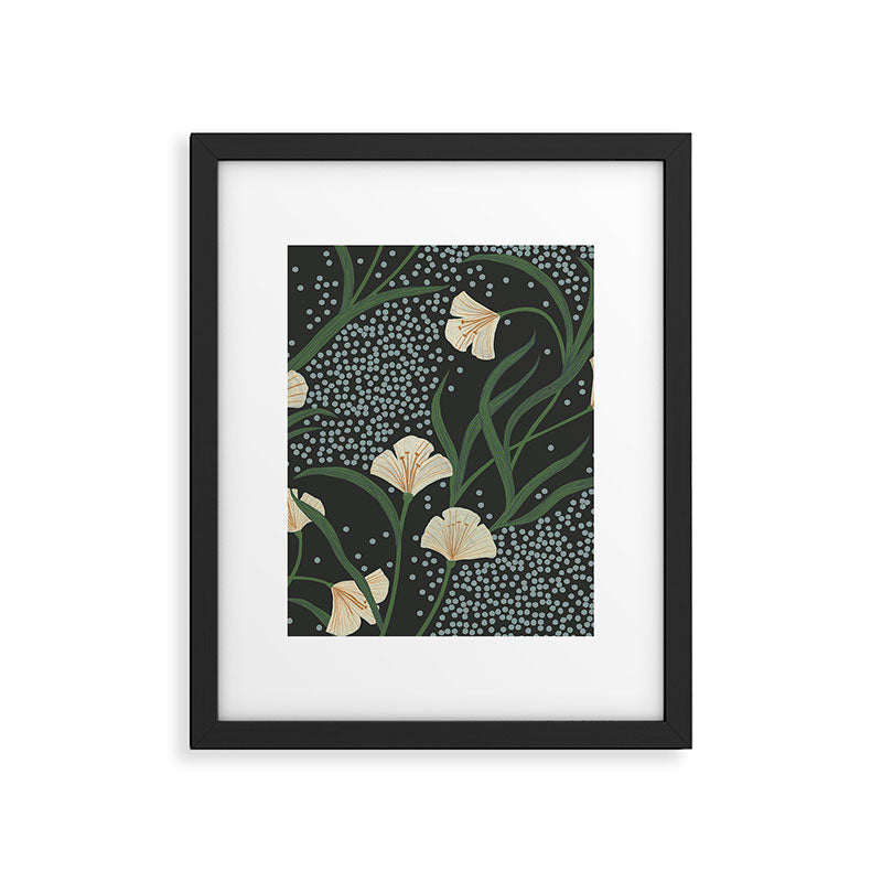 Lily Floral Framed Art Print Gallery Image 5