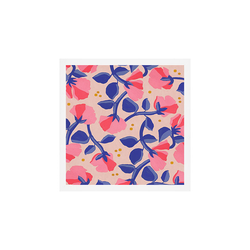 Lisbon Floral Art Print Gallery Image 1