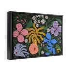 Merrick Floral Framed Canvas Print Gallery Image 2