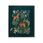 Monkey Business Framed Canvas Print Gallery Image 6