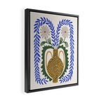 November Vase Framed Canvas Print Gallery Image 2