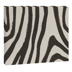 Painted Zebra Canvas Print Gallery Image 6