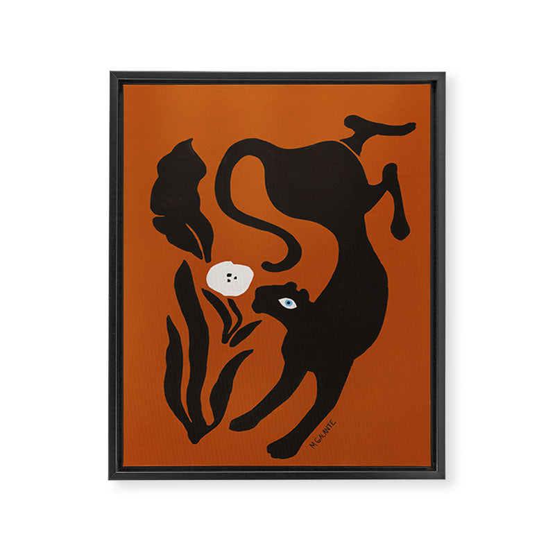 Panther Diem Framed Canvas Print Gallery Image 6