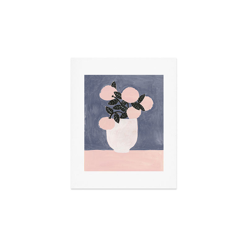 Posy Blue Art Print Gallery Image 1