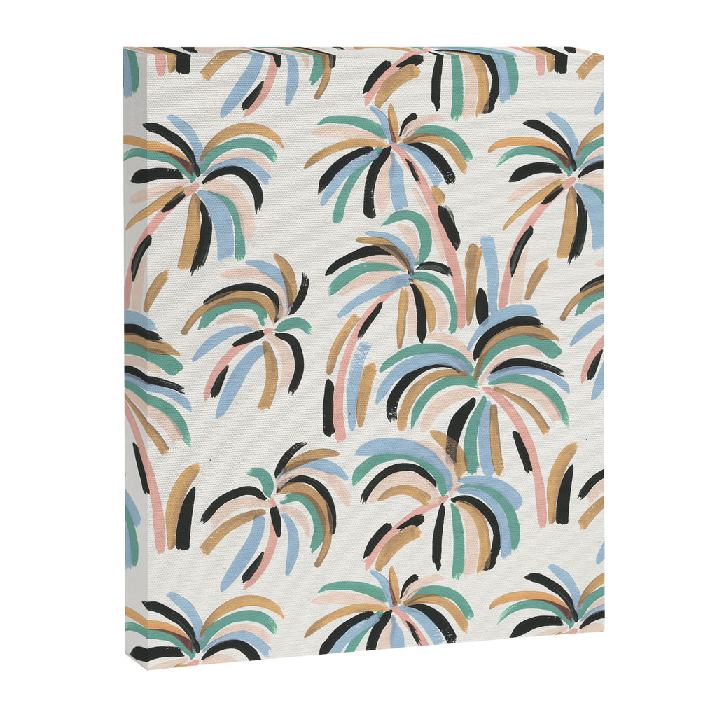 Rainbow Palm Canvas Print Gallery Image 8