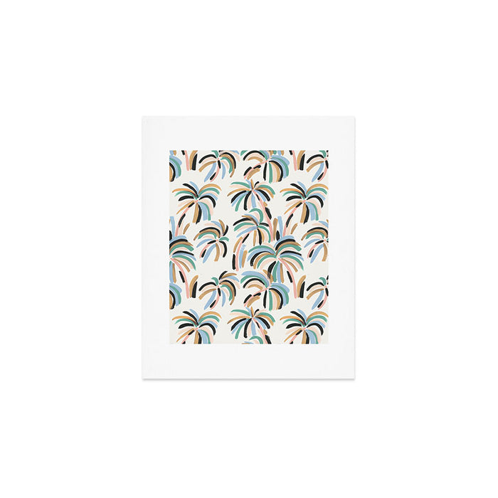 Rainbow Palm Art Print Gallery Image 1
