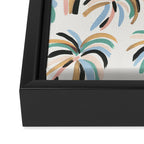 Rainbow Palm Framed Canvas Print Gallery Image 3