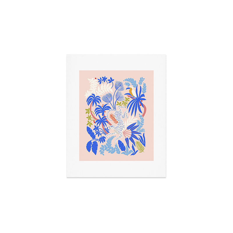 Rainforest Leopard Art Print Gallery Image 1