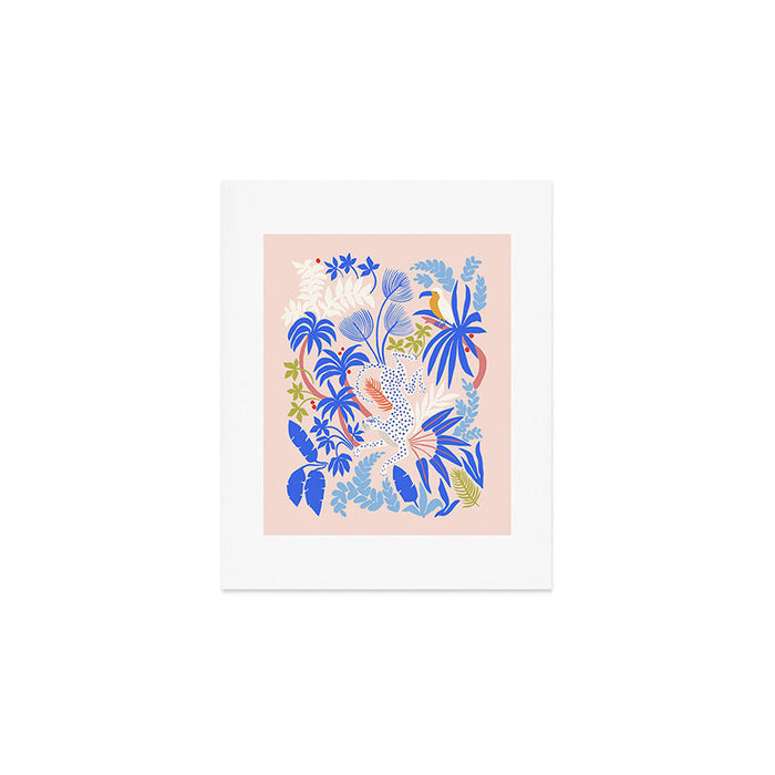 Rainforest Leopard Art Print Gallery Image 1