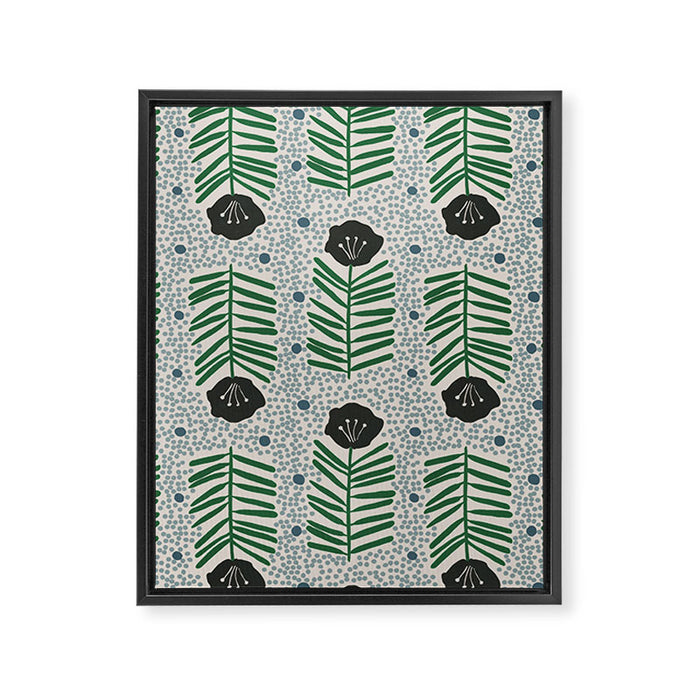 Seedling Floral Framed Canvas Print Gallery Image 1