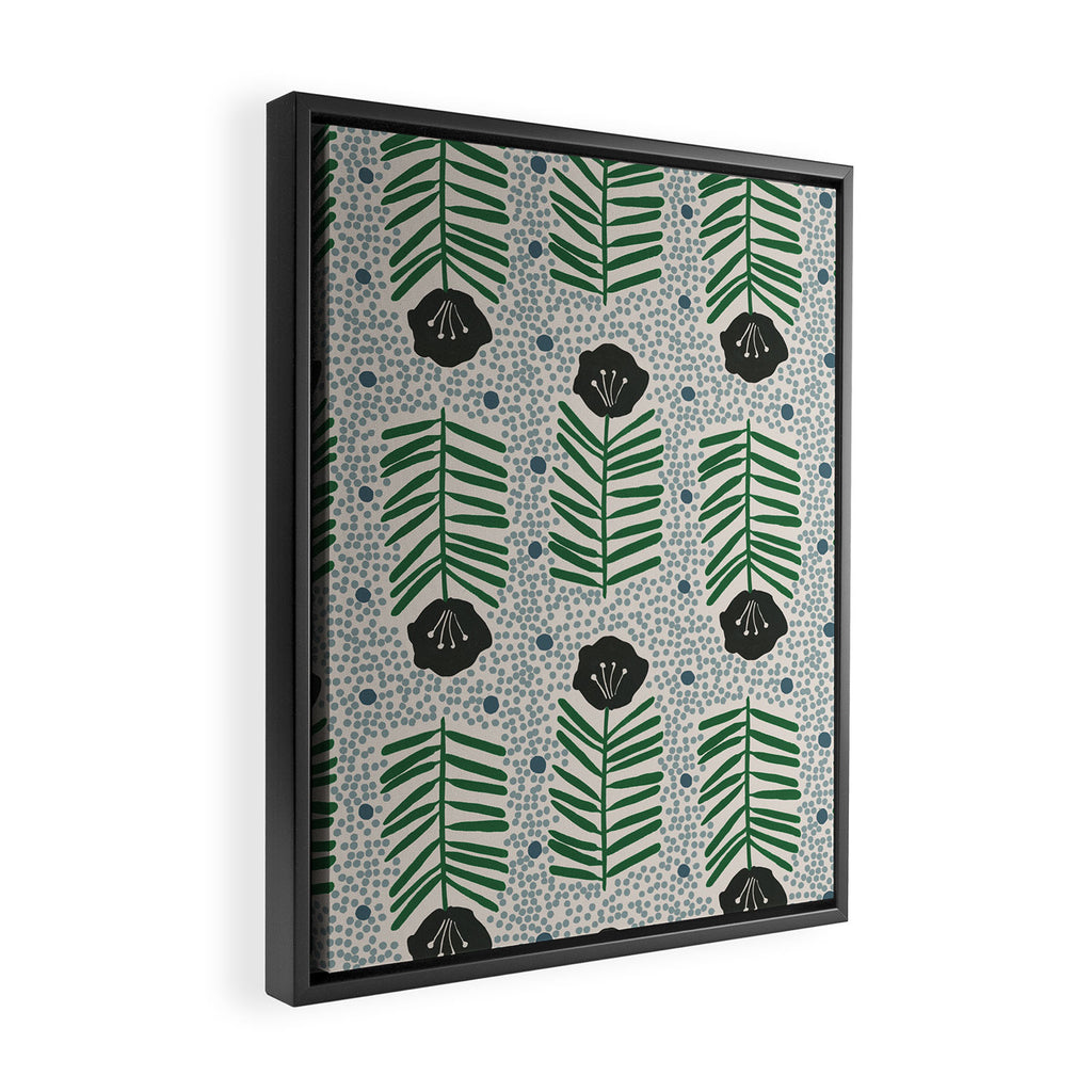 Seedling Floral Framed Canvas Print Gallery Image 2
